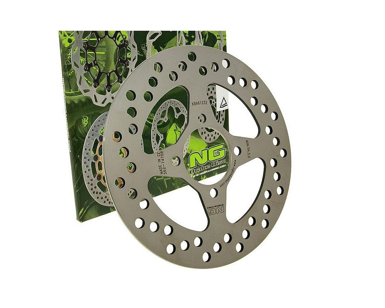 Bremsscheibe NG 200 mm - Yamaha YFM 350R, YFZ 450 (hinten)