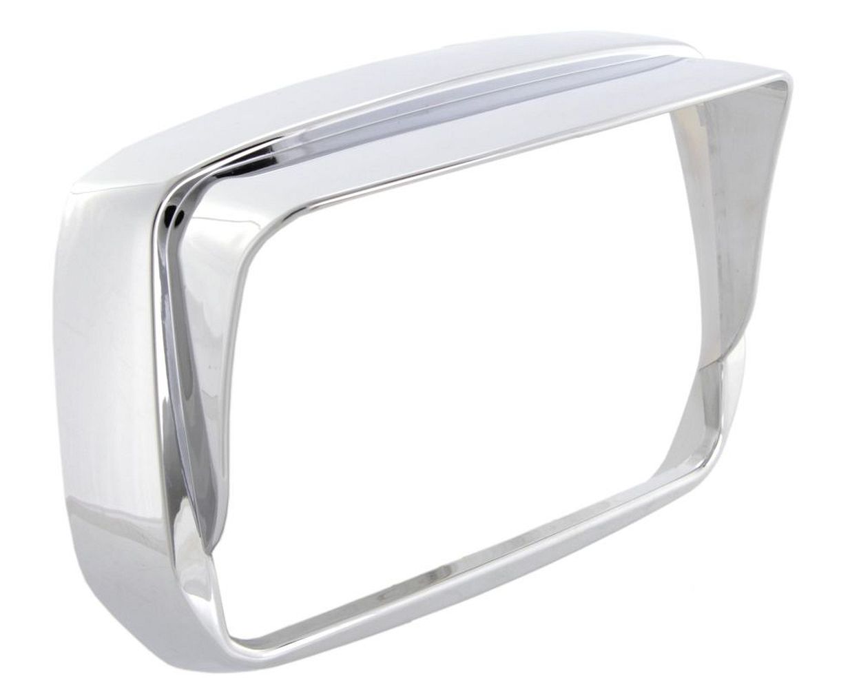 Lampenring SIP Style Kunststoff chrom mit Lampenschirm
