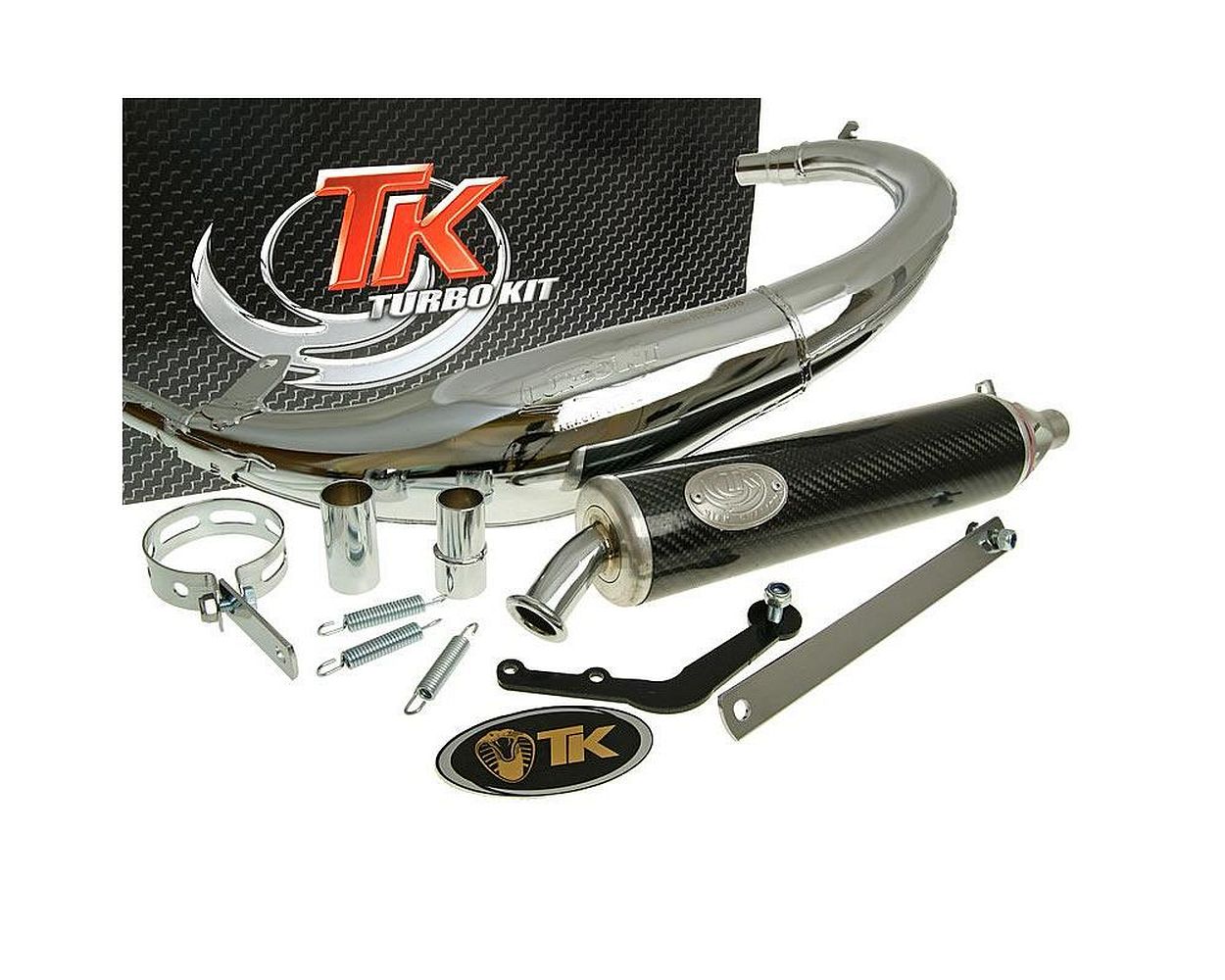 Auspuff TURBOKIT Bajo RQ Chrom
