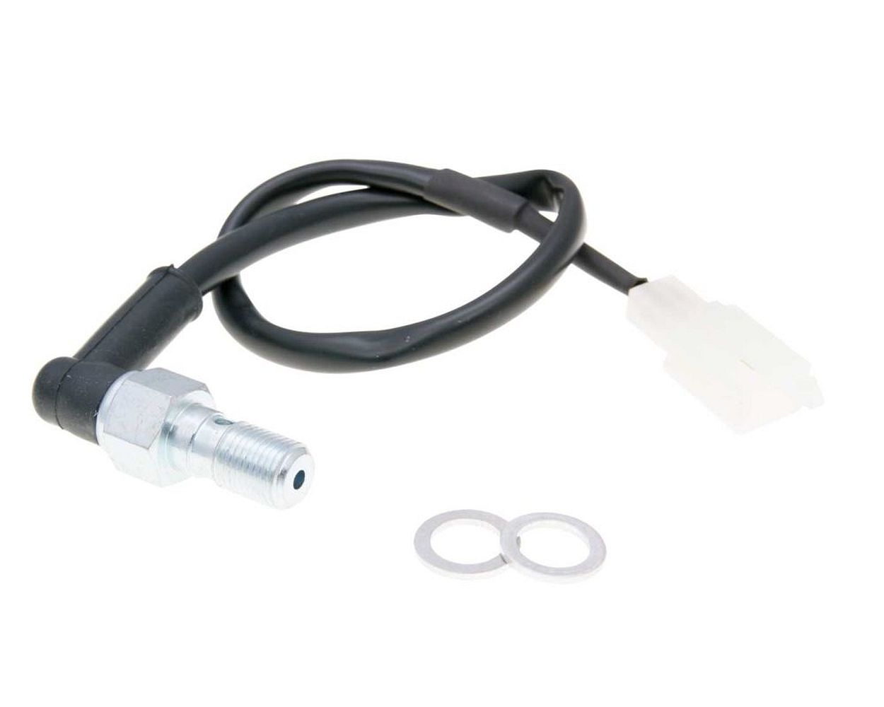 Bremslichtschalter hydraulisch M10x1 gewinkelt für Bremszylinder