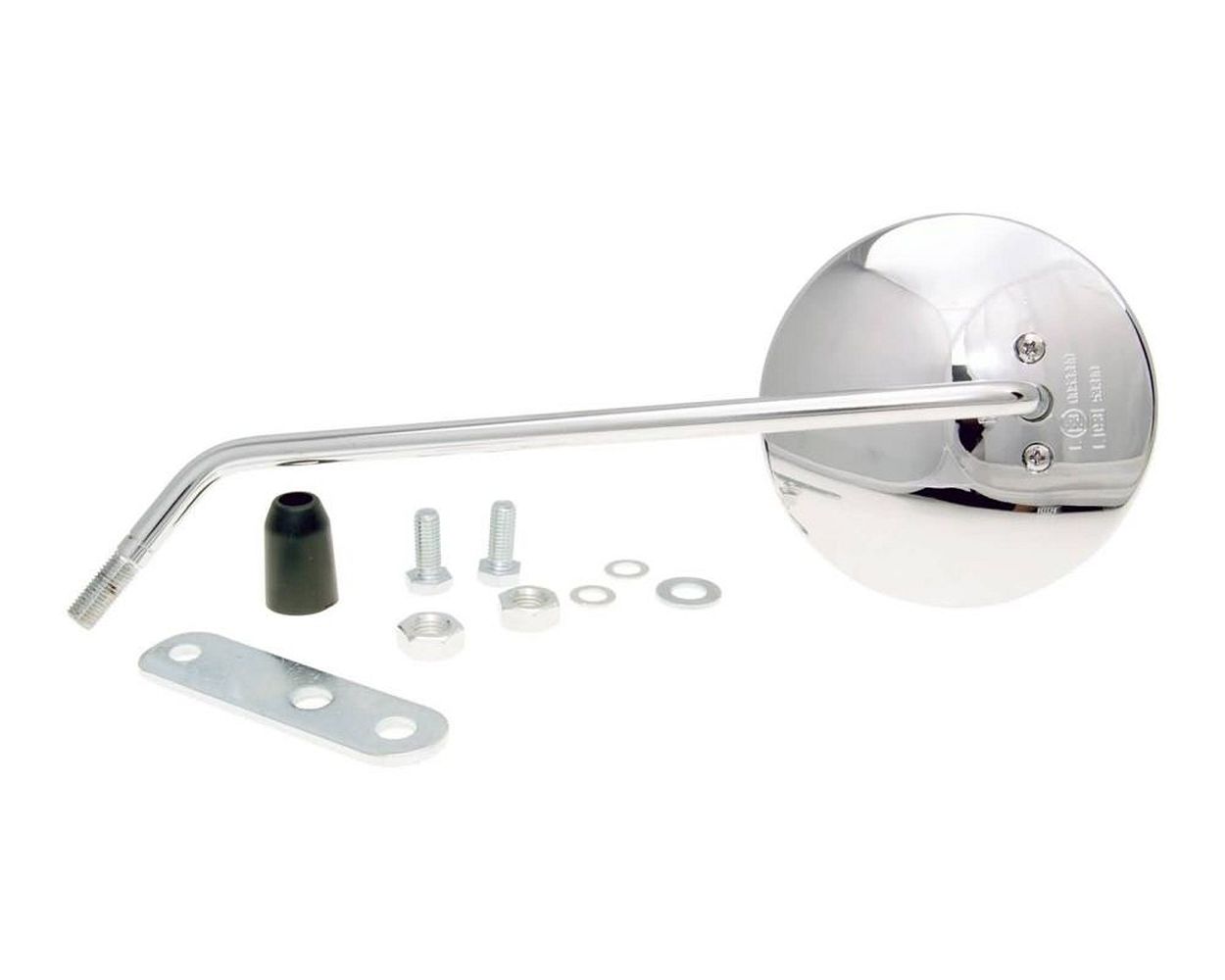 Spiegel rund M10 Chrom für Vespa LINKS