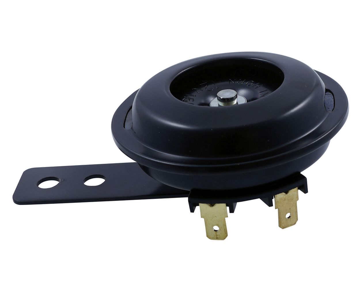 Hupe 12 V, schwarz, 70 mm Durchmesser, 100 dB, Motorrad, Roller usw