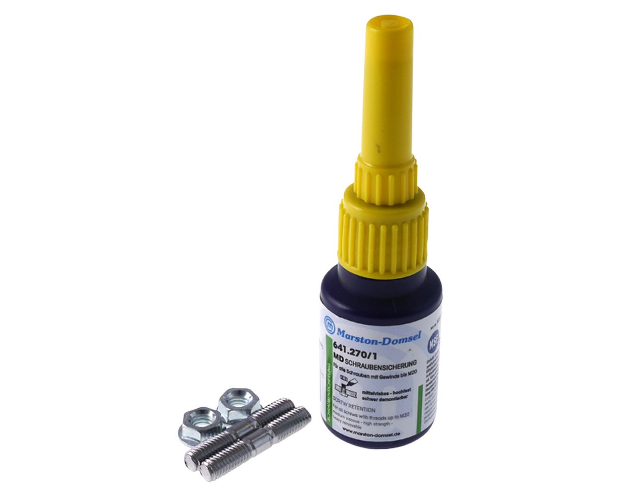 Stehbolzen Set Auspuff mit Schraubensicherung 10 ml