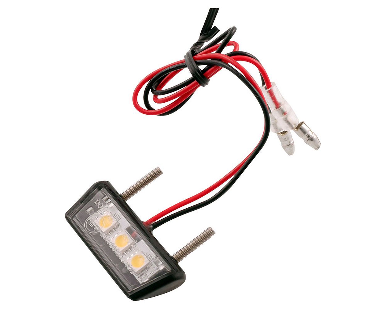 Mini Micro LED Kennzeichenbeleuchtung Nummernschild Beleuchtung Motorrad  KFZ