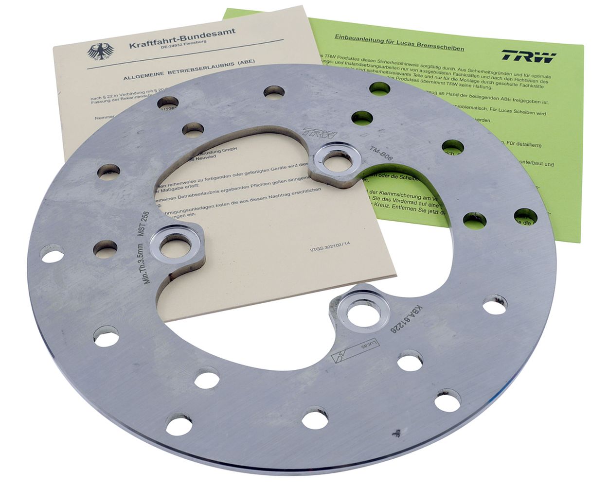 Bremsscheibe TRW MST256