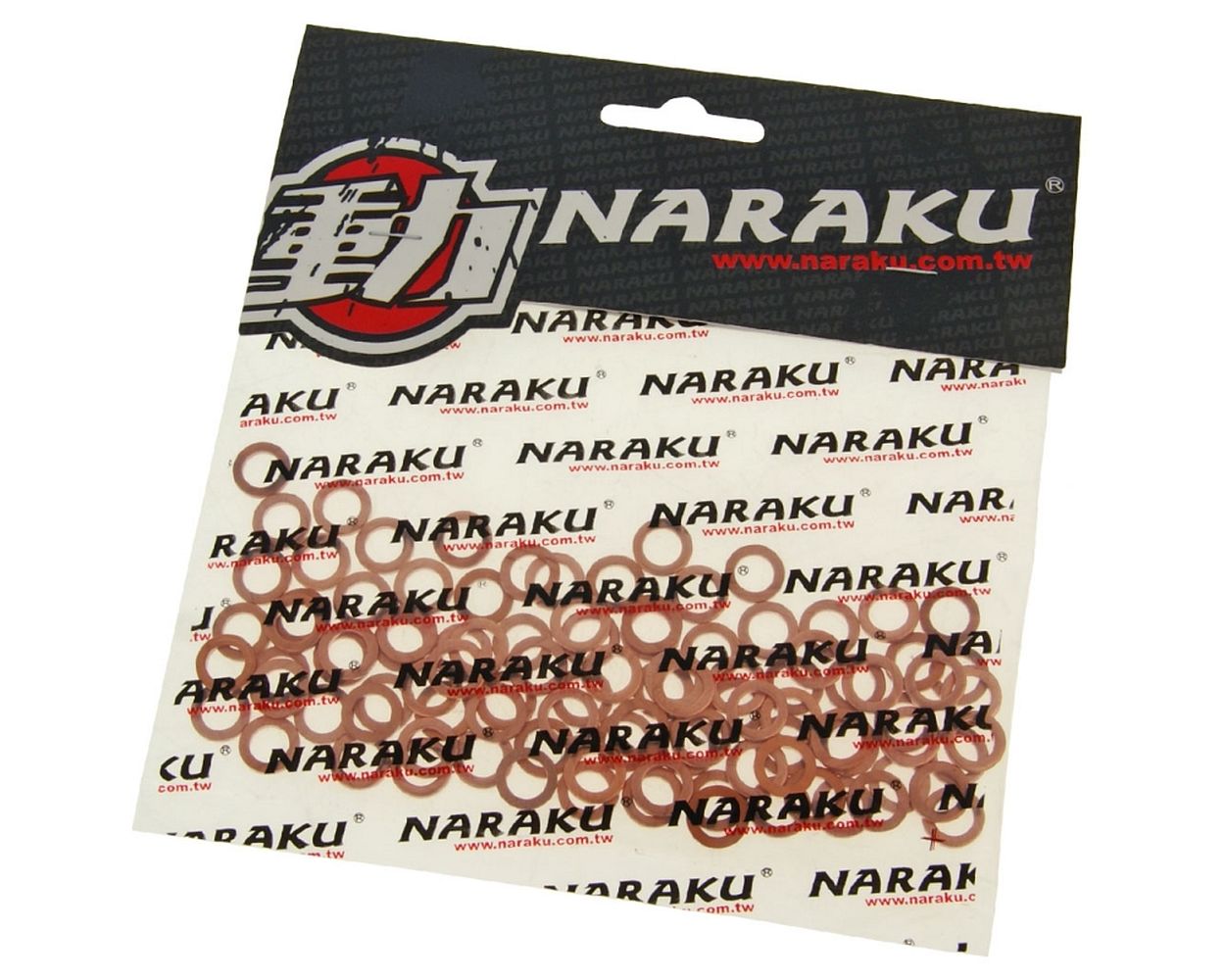 Naraku Aluminium Dichtringe 16x22x1,5mm - 50 Stück Set Für Motorroller & Scooter