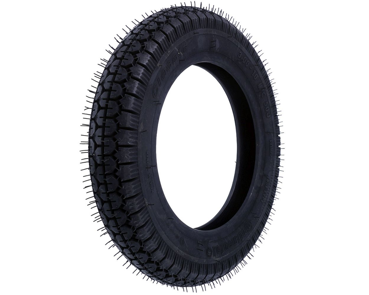 Reifen Continental Classic 3.00x10 50J TT, für Schlauch (Tub