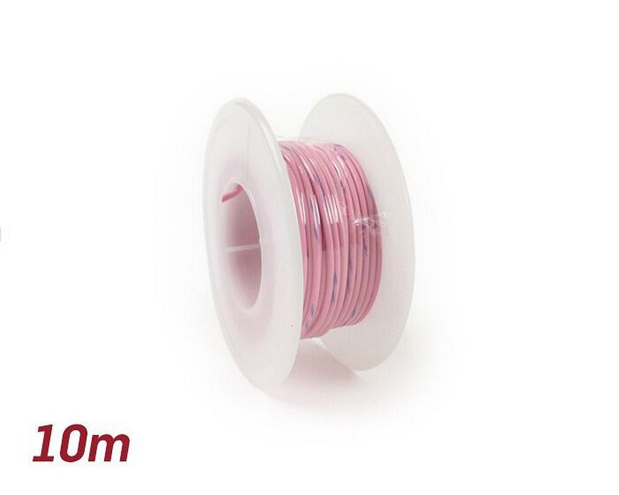 Elektrokabel BGM rosa, 0, 85 mm 10m Universal Roller Motorrad Moped Quad KFZ Auto Stromleitung