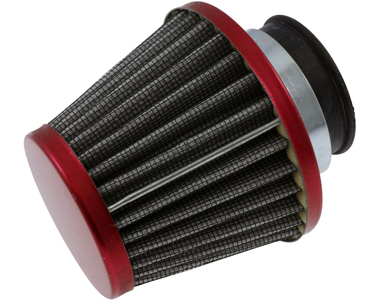 Luftfilter Sport Stahlgewebe 35 mm rot