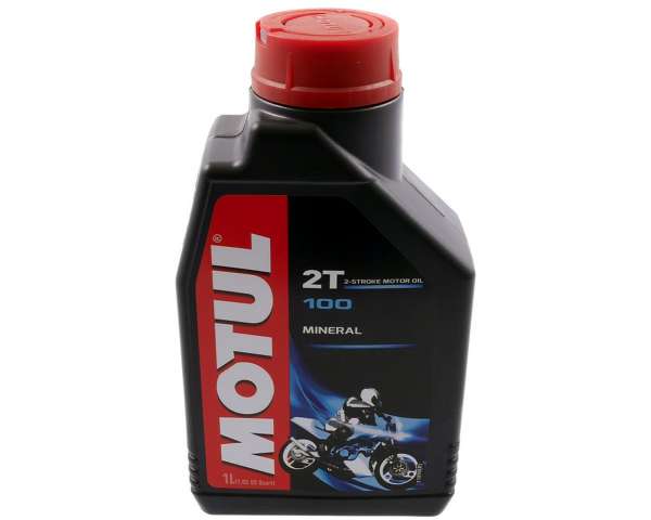 Huile moteur MOTUL 2T 100 minérale 2 temps