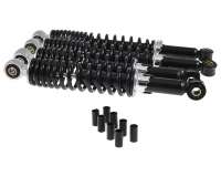Stoßdämpfer / Federbein Set 280mm und 310mm, M8 / M10, schwarz, kompatibel für Simson Duo, Schwalbe, Star, SR4-2 Universal Roller, Schaltmoped, Mokick