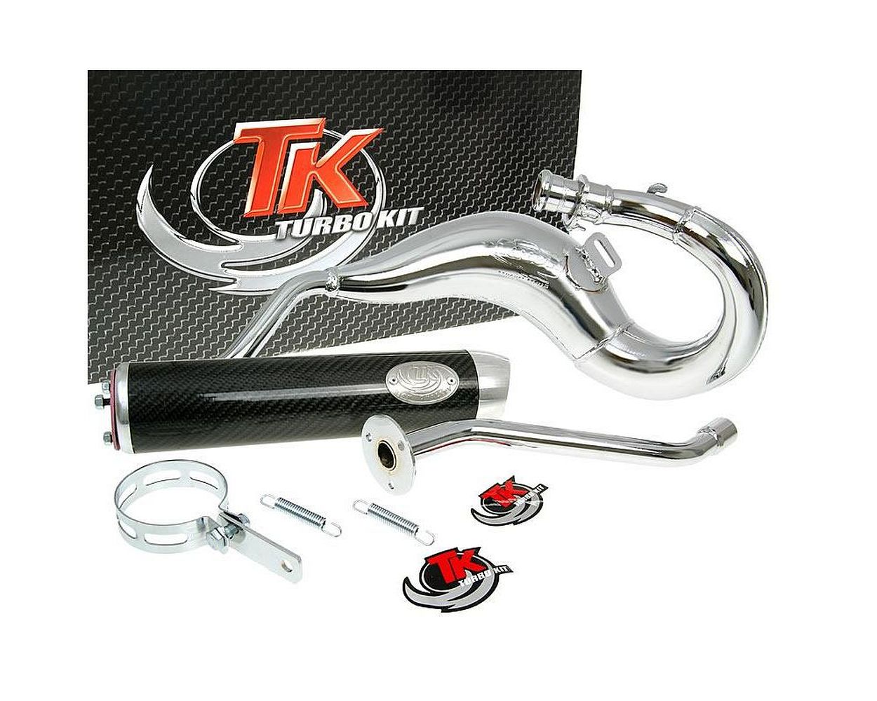 Auspuff TURBOKIT Bufanda RQ Chrom