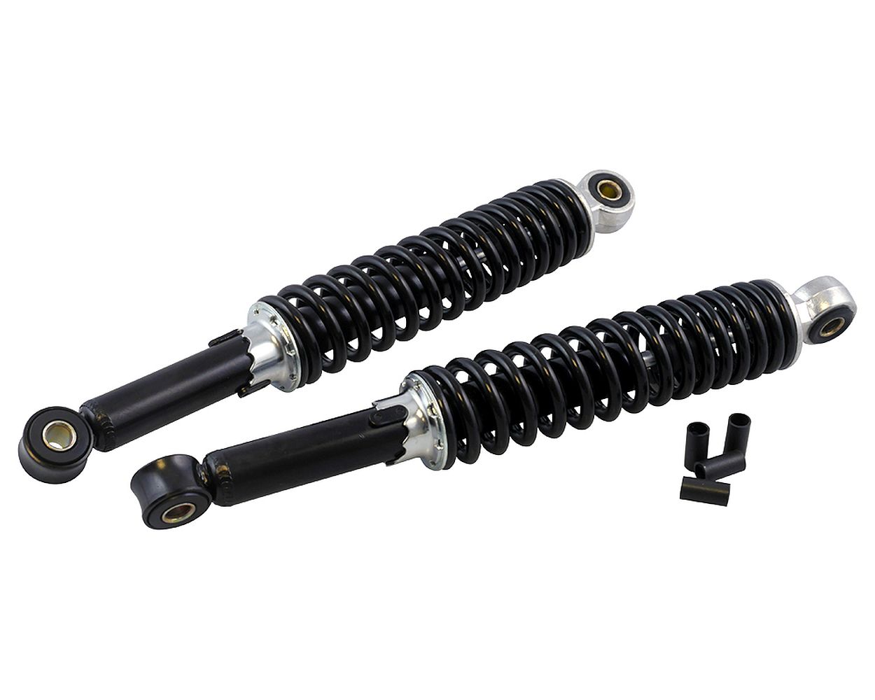 Stoßdämpfer Set 320 mm schwarz STREETLIGHTS Simson Schwalbe KR Handgear Automatic