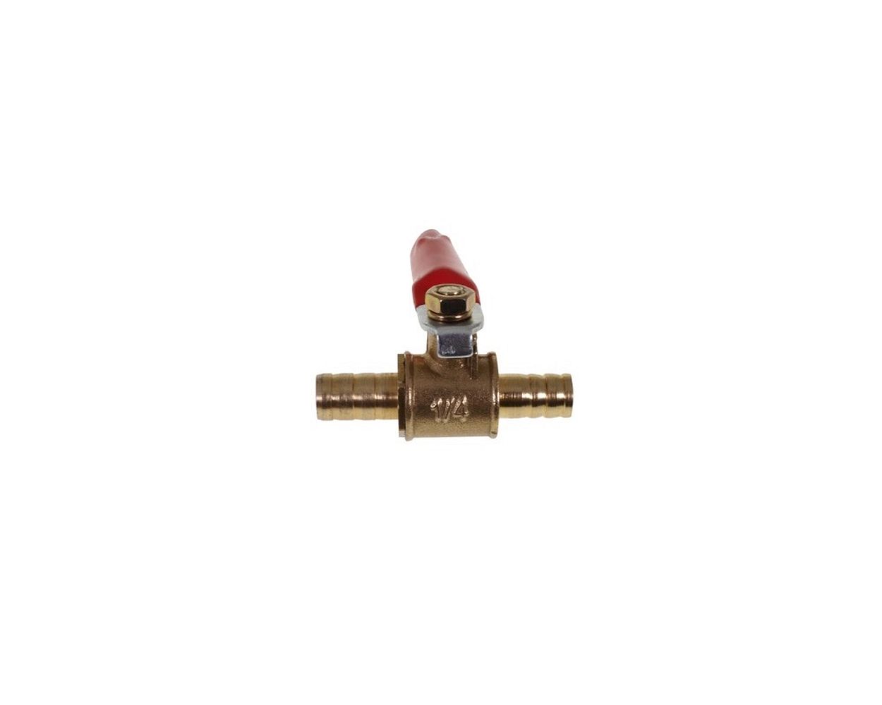 Kugelhahn 2EXTREME Messing 8 mm 1/4 Zoll Universal, Schlauch, Wasser, Luft, Flüssigkeiten