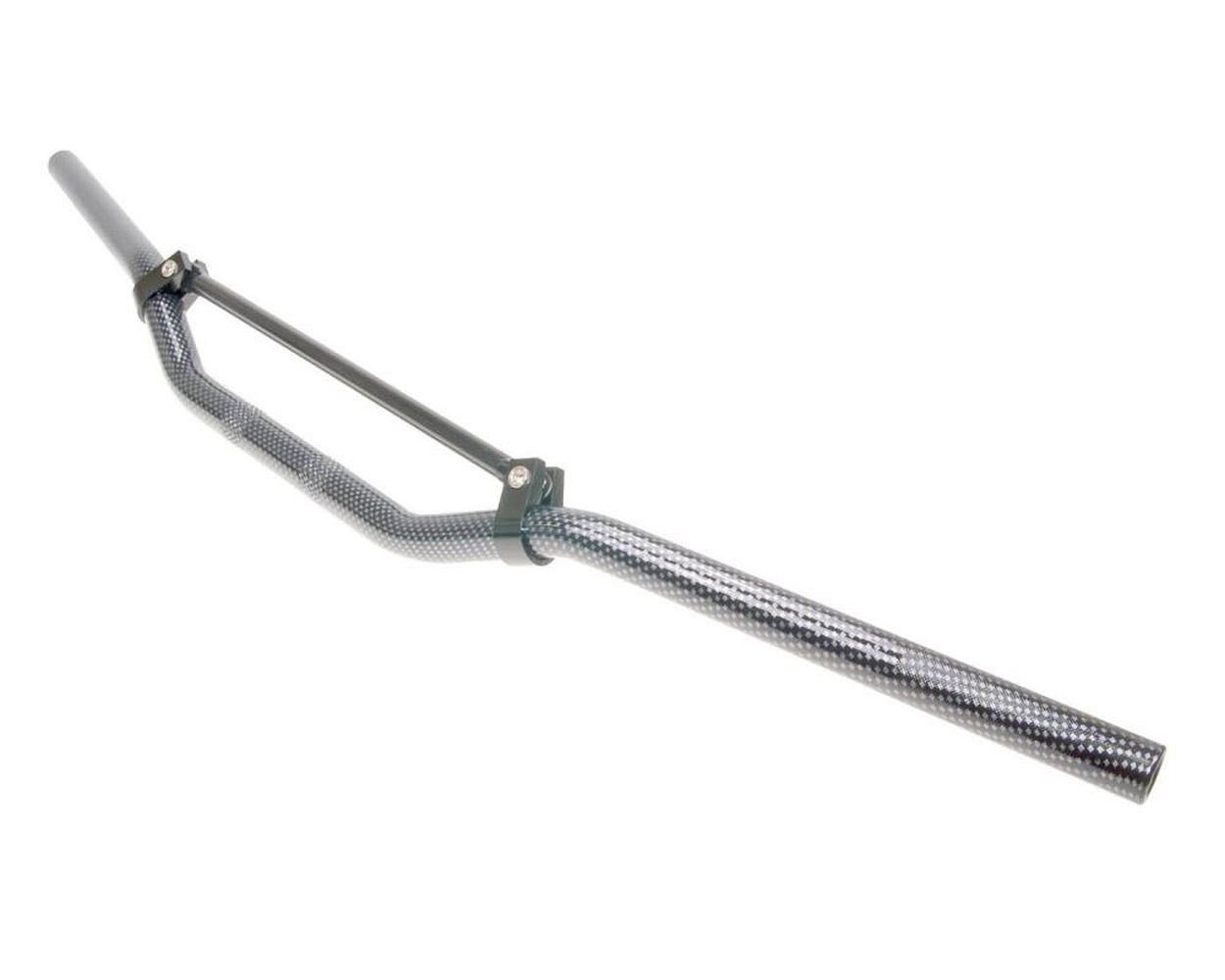 Lenker Enduro Aluminium mit Strebe 22 mm - 820 mm CARBON-LOOK