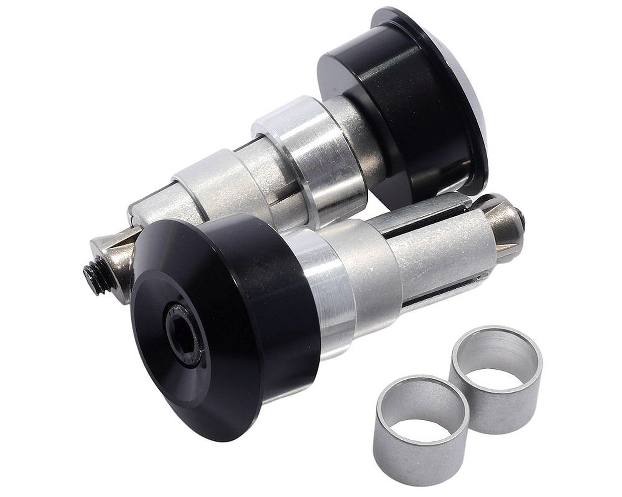 HIGHSIDER Esagano-LS Lenkergewichte 2er Pack - Mit Spiegelaufnahme Für Motorräder