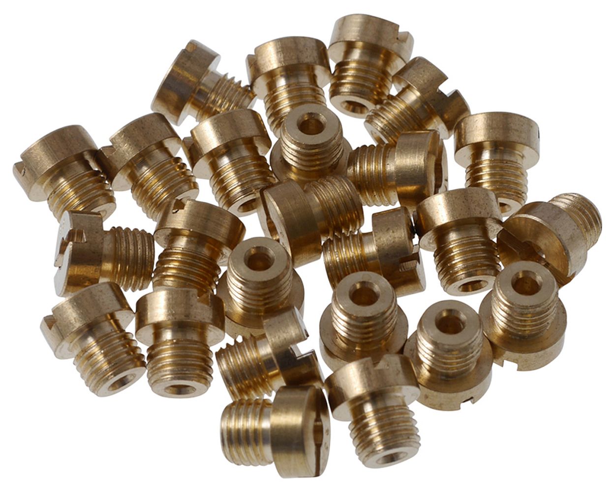 Hauptdüsenset SCORPEX Dellorto 6 mm 25 Stk 55-115 kompatibel für Yamaha Aerox, MBK Nitro Aprilia