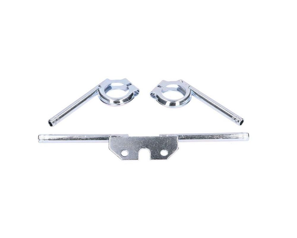Blinkerträger Set vorne/hinten gerändelt runde Blinker 10 mm
