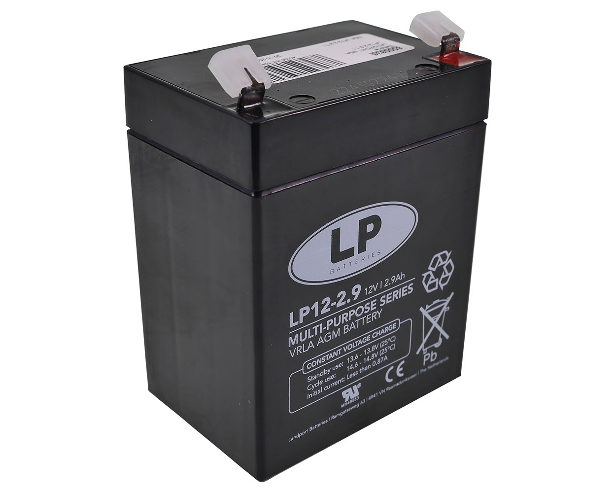 Batterie LANDPORT NSA 12-2.9 T1 12 V 2, 9 Ah 79x56x99 mm Universal Sicherheitssysteme, Rolladenantriebe, Dachrollo Antrieb, Heim & Haus