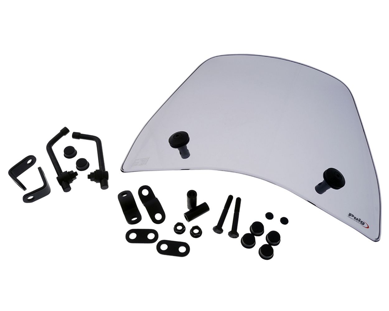 Windschild PUIG Trafic smoke kompatibel für Honda Lead 110 NHX 08-13