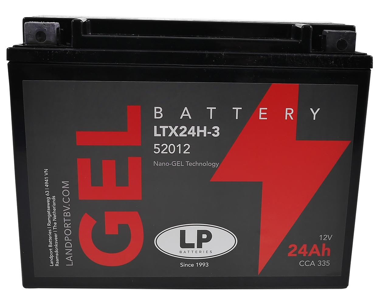 Batterie LANDPORT LTX24H-3 Gel 12 V 24 Ah