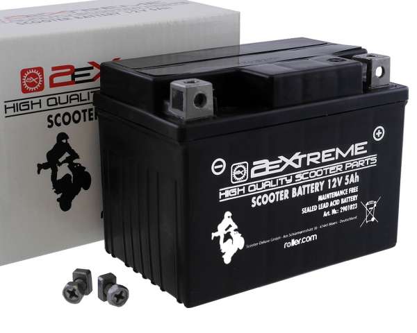 2901023 Batterie 12V 5Ah AGM SLA 2EXTREME wartungsfrei Roller