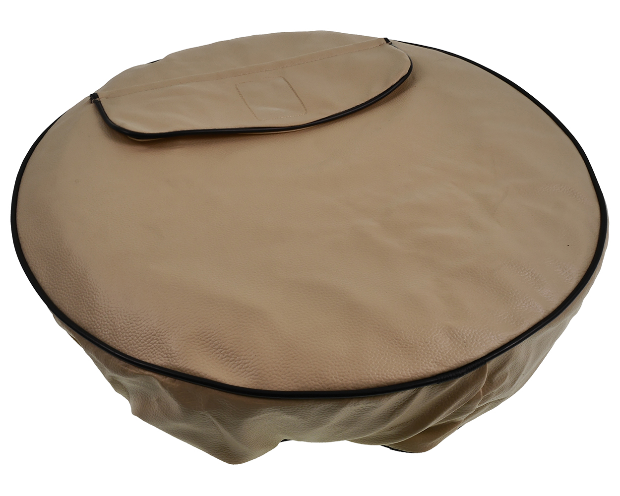 Reserveradabdeckung beige UNI AUTO für 10 Zoll Reifen