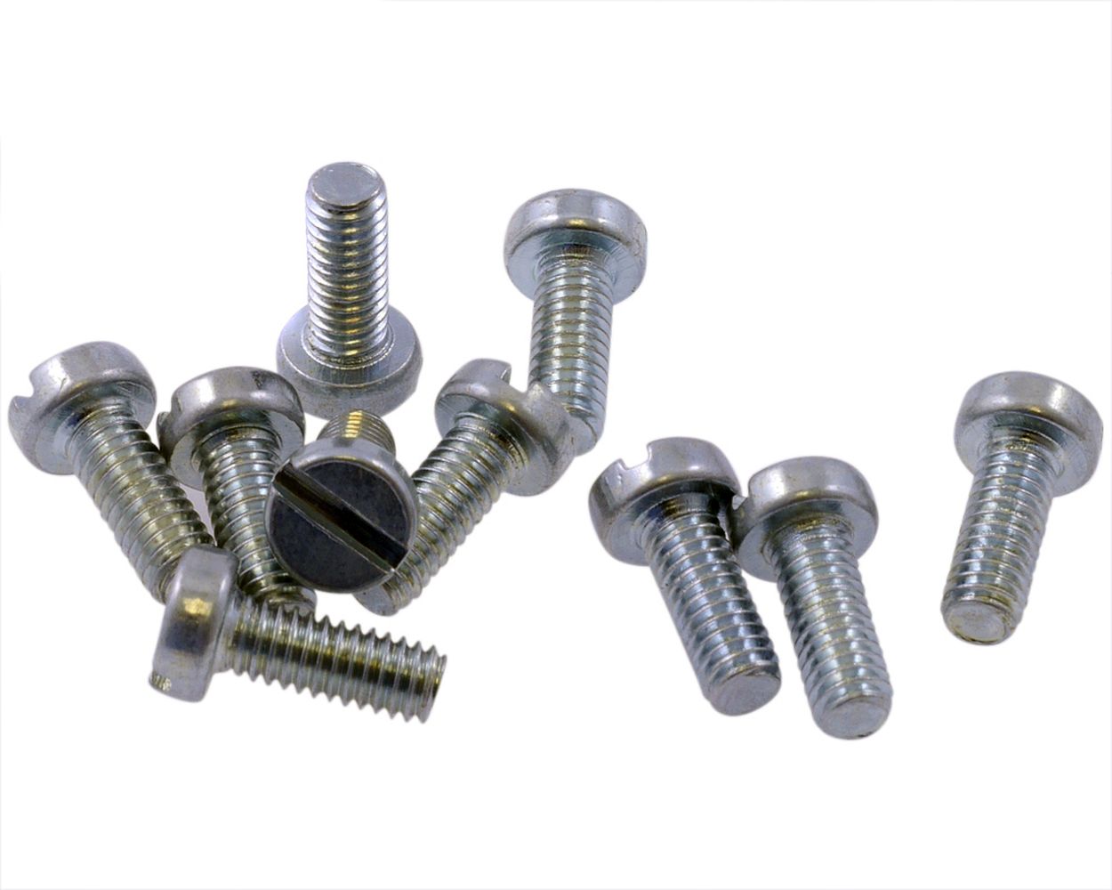 Schraube metrisch M 4x10 mm 10 Stück / Schlitzschraube