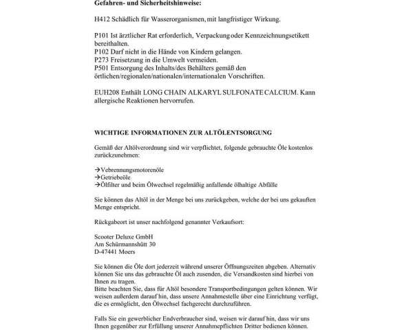 Huile moteur MOTUL 2T 800 Road Factory Line 2 temps