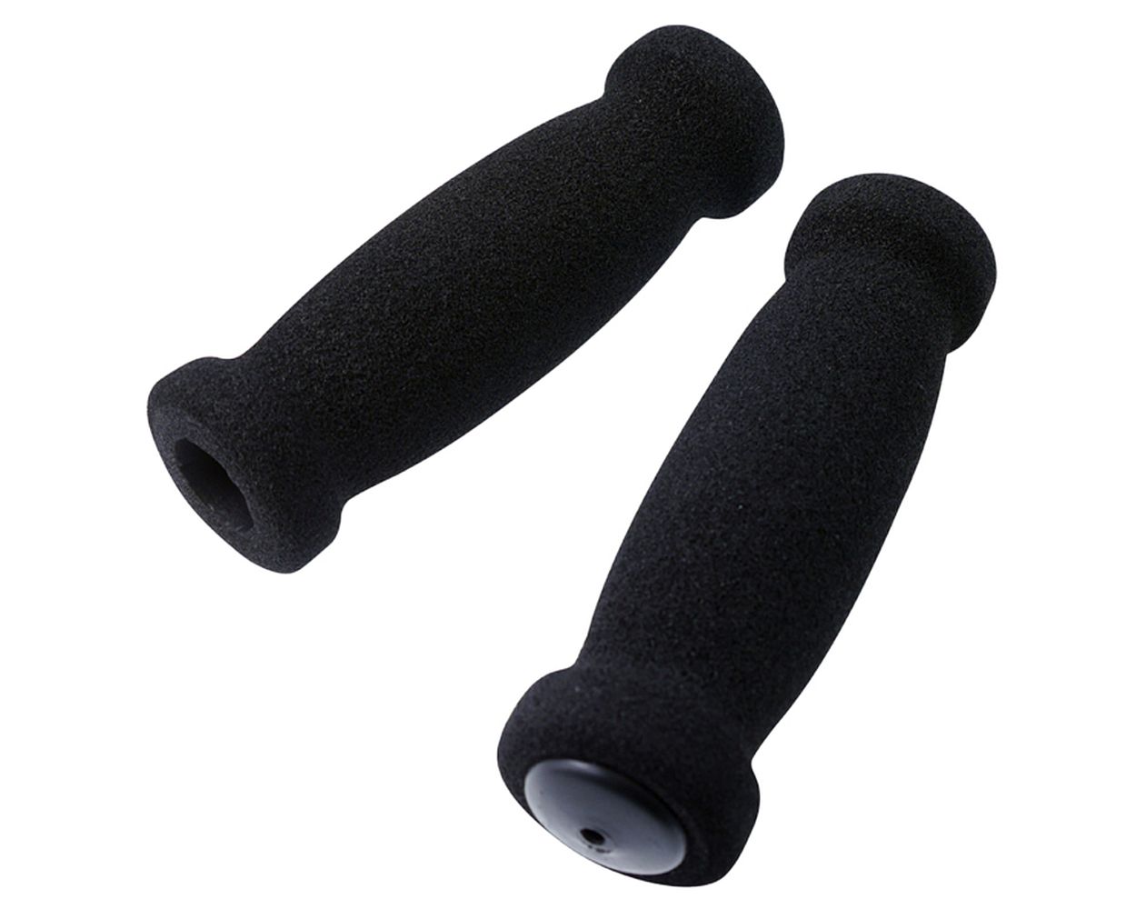 Lenkergriffe Moosgummi schwarz 125 mm d20 mm aus Integralschaum