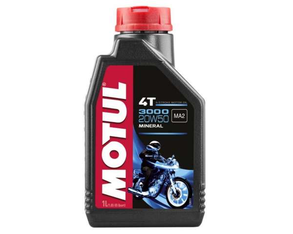 Huile moteur MOTUL 4T 20W50 3000 4 temps