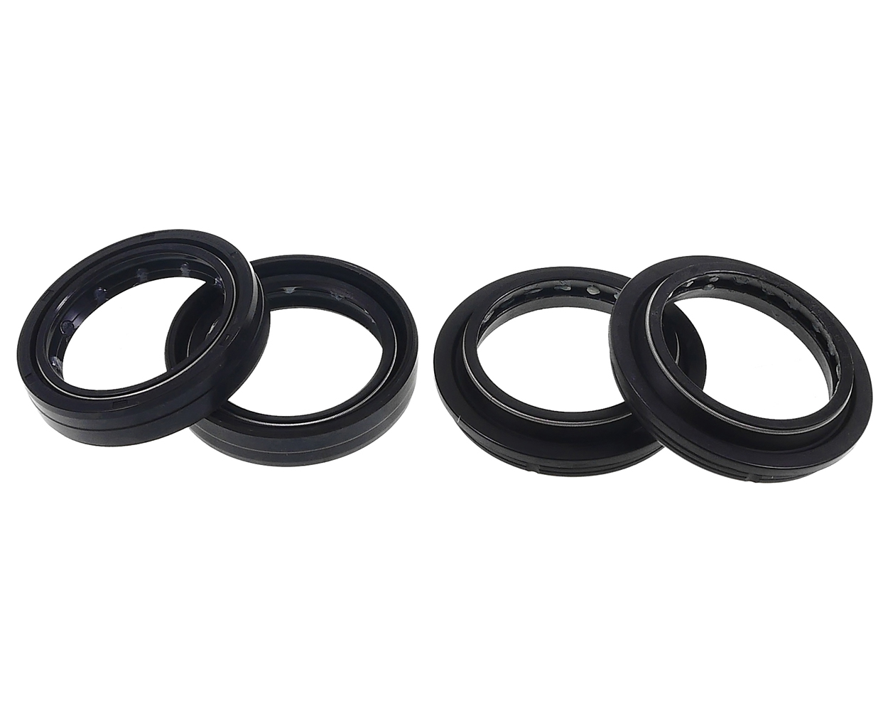 2x Gabel Wellendichtringe 2x Staubkappe OEM Set Original Piaggio