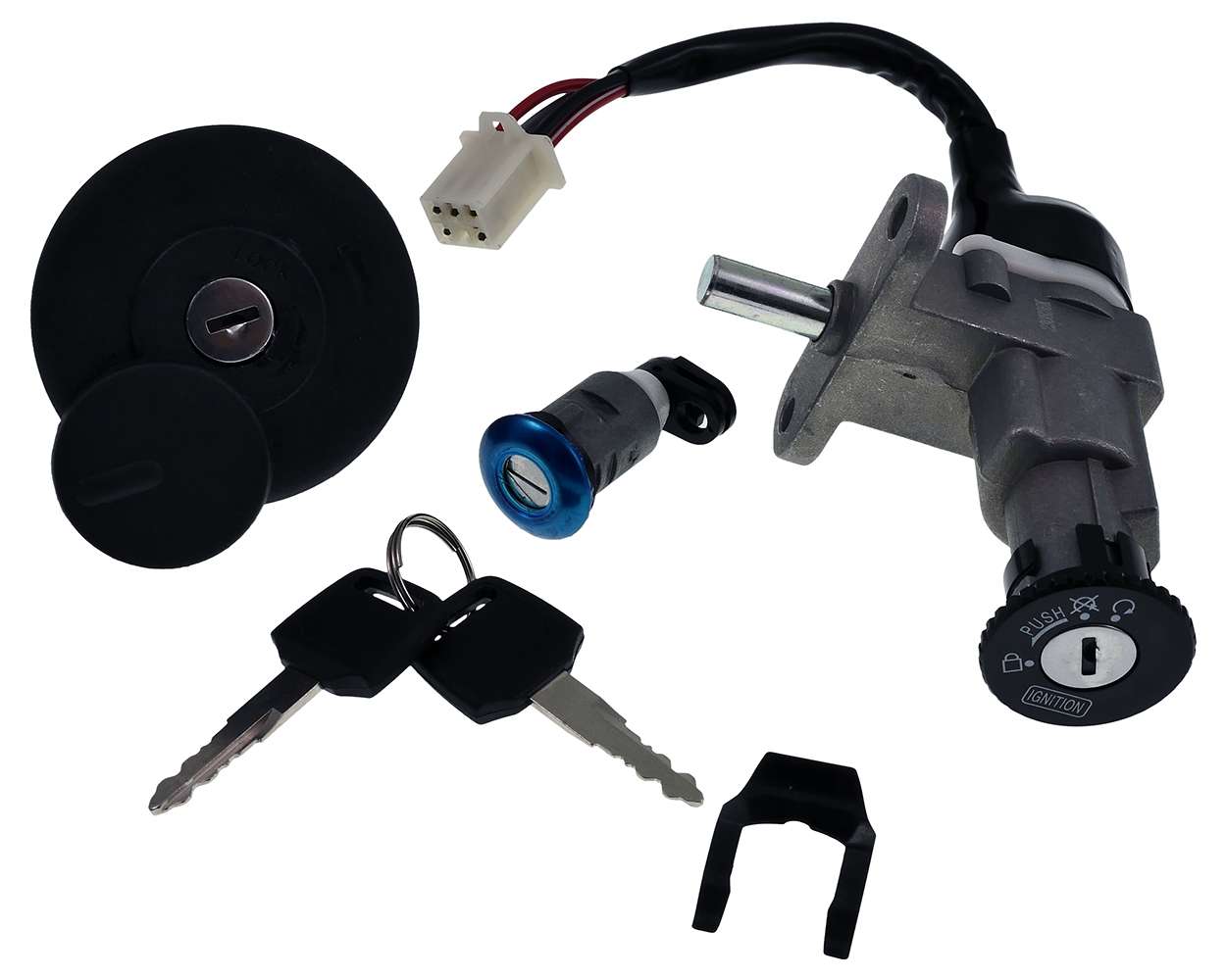 Schlosssatz - Keeway Focus, Fact, RY8 alte Version Schlosssatz - Keeway Focus, Fact, RY8 alte Version