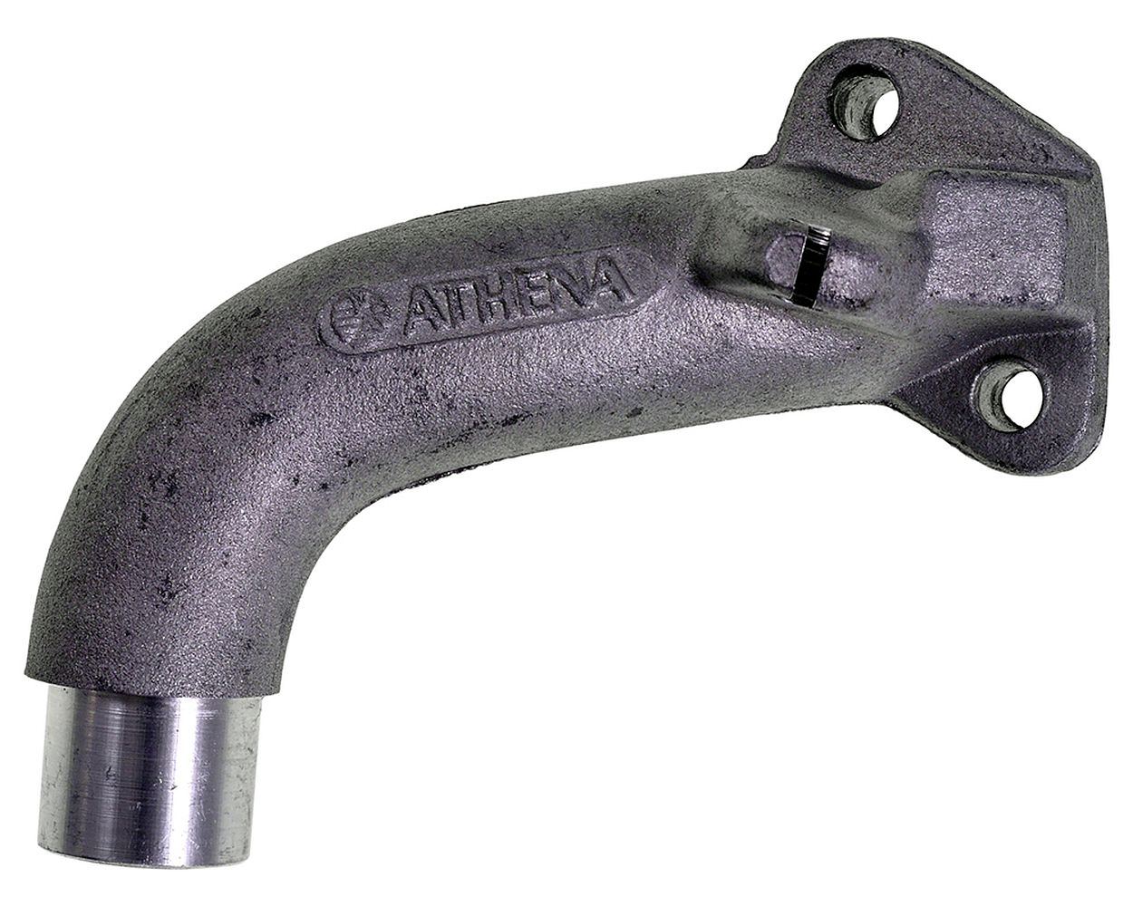 Ansaugstutzen ATHENA offen 15 mm schräge Anschraubfläche für Hercules Prima 2, 3, 4, 5, 6, Mofa Sachs 504 / 505