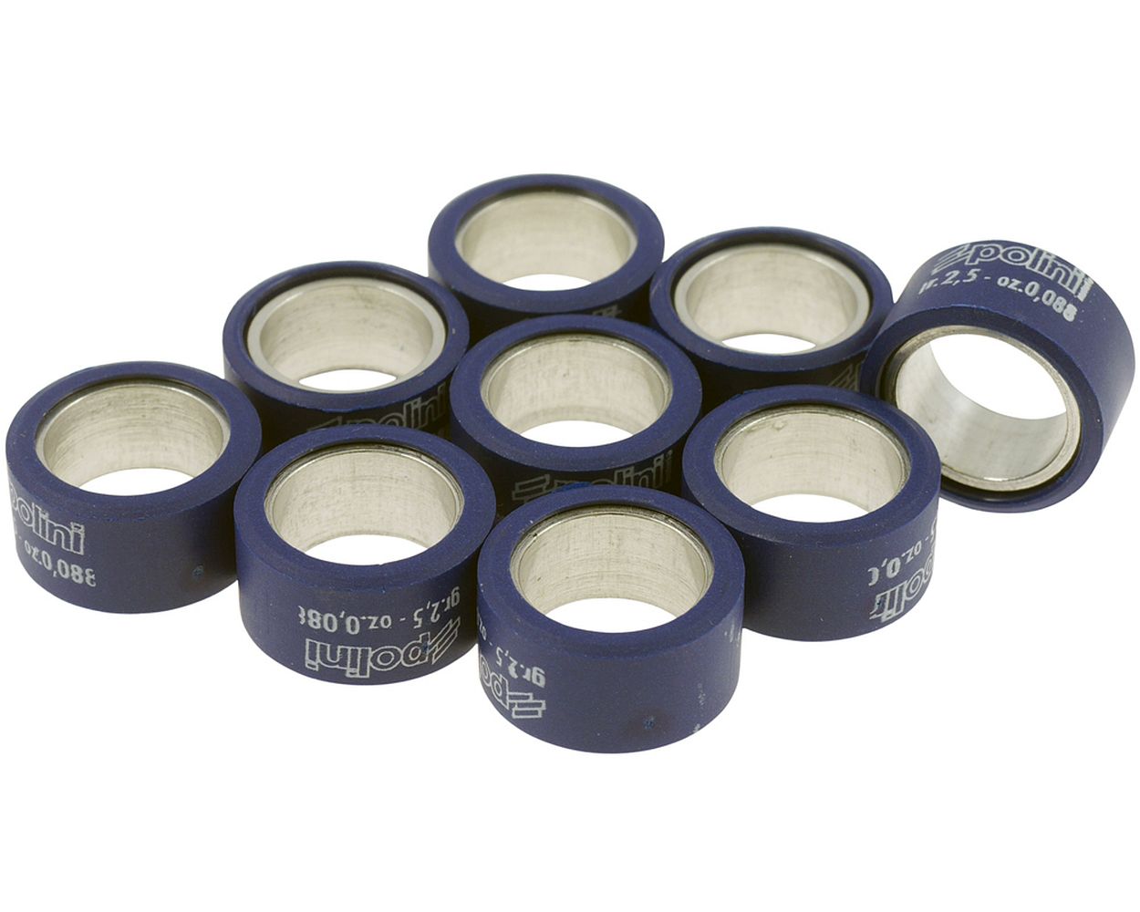 Variomatikgewichte POLINI Super Speed 9R versch. Größen 19x12 mm - 7,60 G