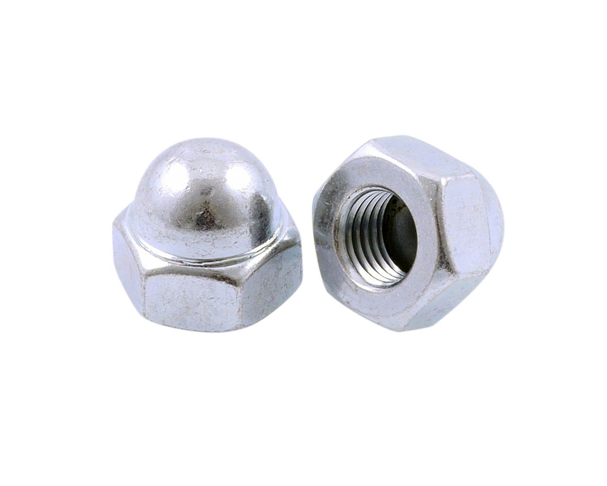 Hutmutter M10x1.25 Verzinkt 2 Stück