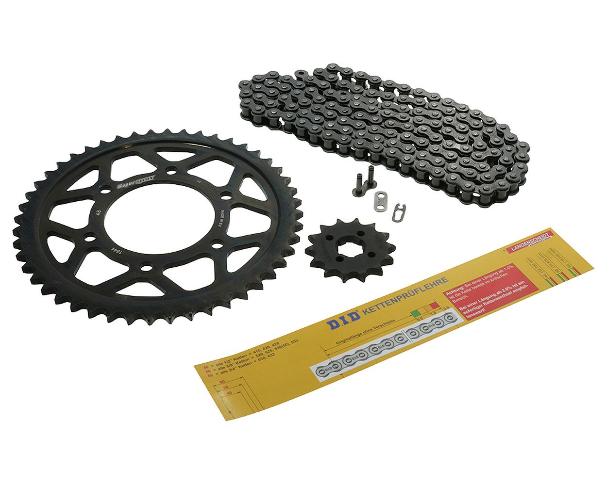 Kettensatz DID 428 Teilung 132 Glieder MT 125 125