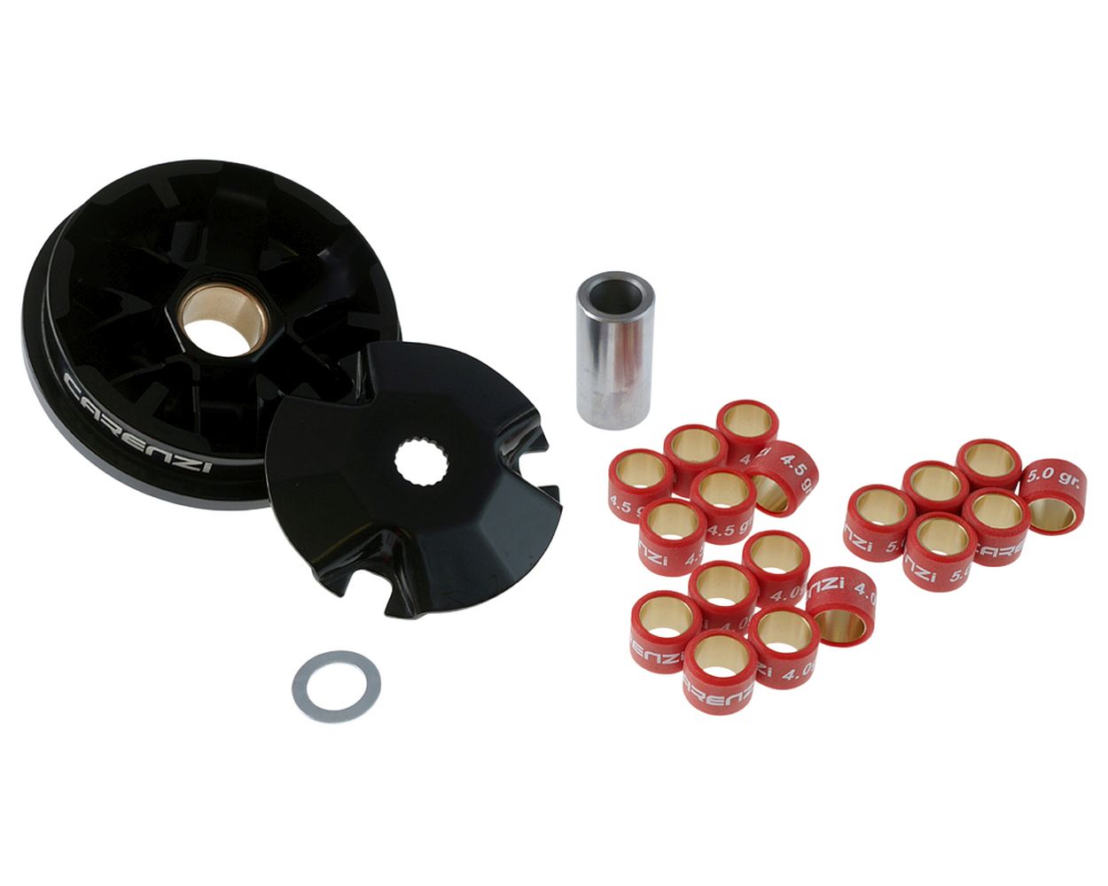 Variomatik Carenzi Racing Minarelli 13 mm Stumpf inkl. 4, g-4