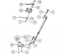  GMX450 4T AC Bremsanlage vorne für Rex RS400, RS460, Monza, GMX450 / Spor