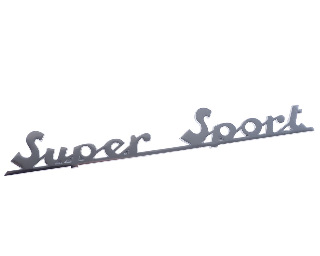 Schriftzug Emblem für Heck Super Sport chrom, 4 Pin