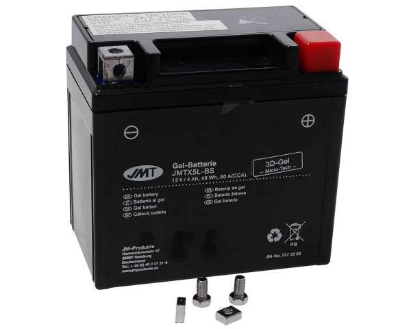 707.39.68 Batterie 12V 4Ah JMT Gel JMTX5L-BS • auf