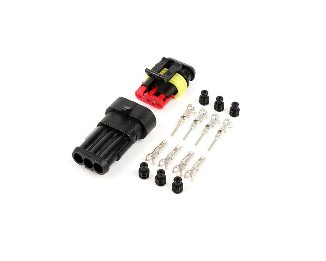 Stecker Set Kabelbaum 3 Pin BGM Typ 060 AM Special Seal 0,85-1,25 mm wasserdicht universal
