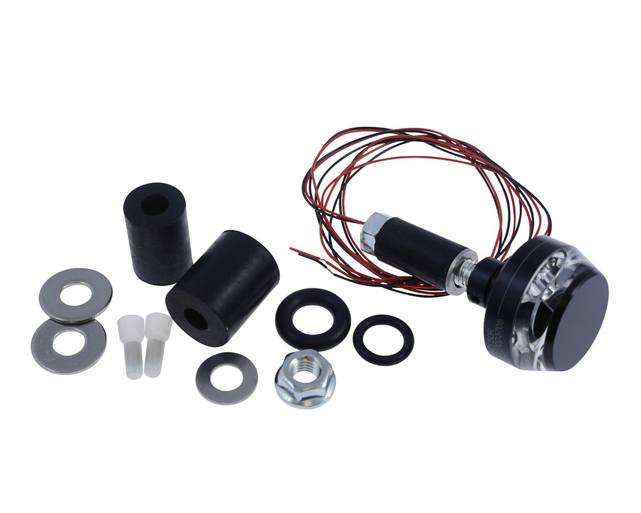 Blinker Led MOTOGADGET m-BLAZE Disc, links, schwarz eloxiert, Stück, Motorrad