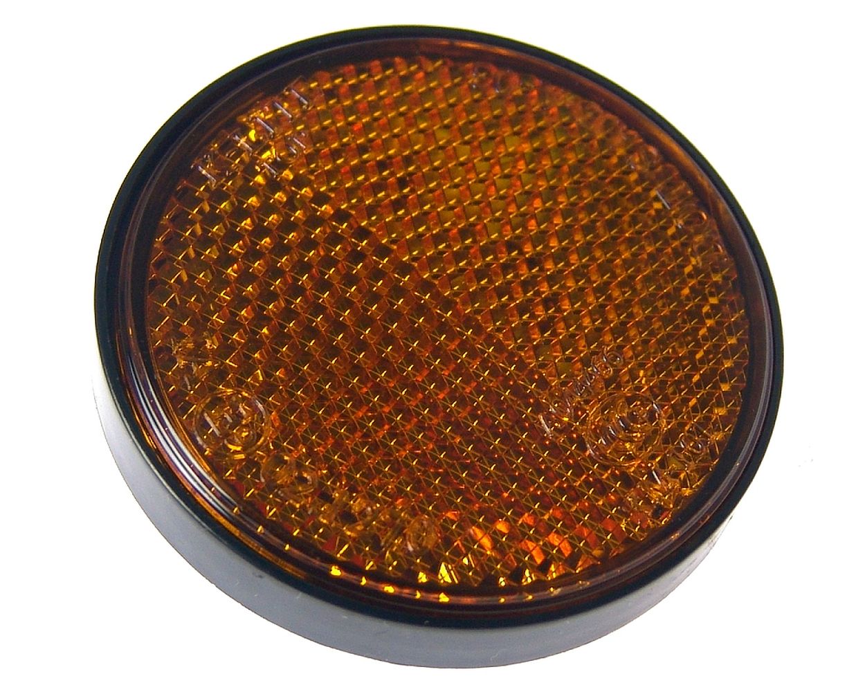 Reflektor rund orange