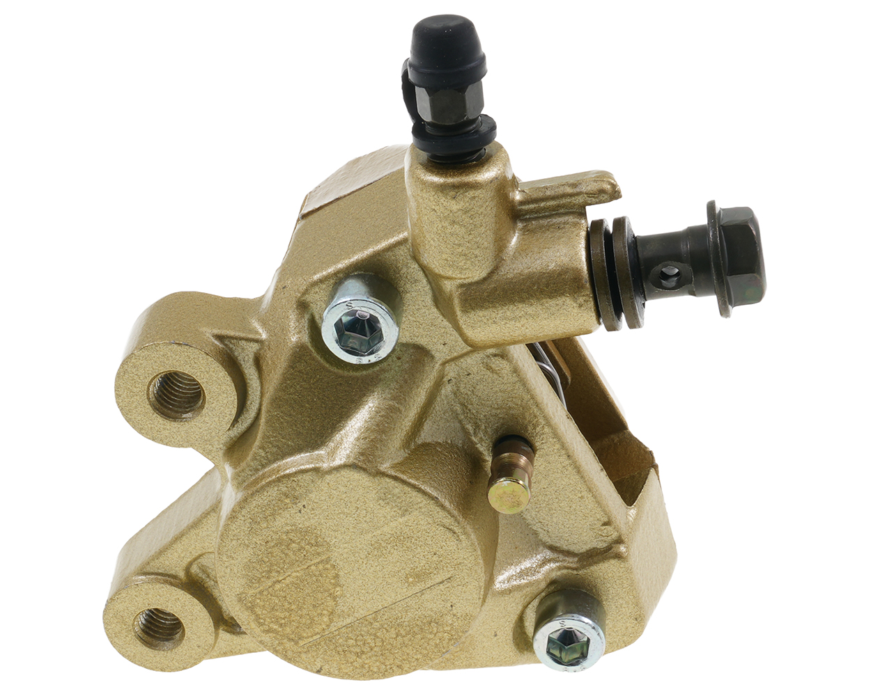 Bremssattel / Bremszange Bremse vorne gold komplett