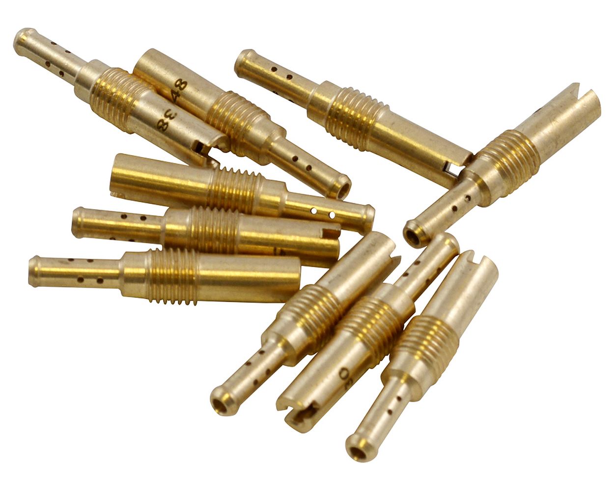 Nebendüsenset SCORPEX 30 - 52 10Stk für CVK PWK M6 kompatibel für Vespa Peugeot Generic Italjet