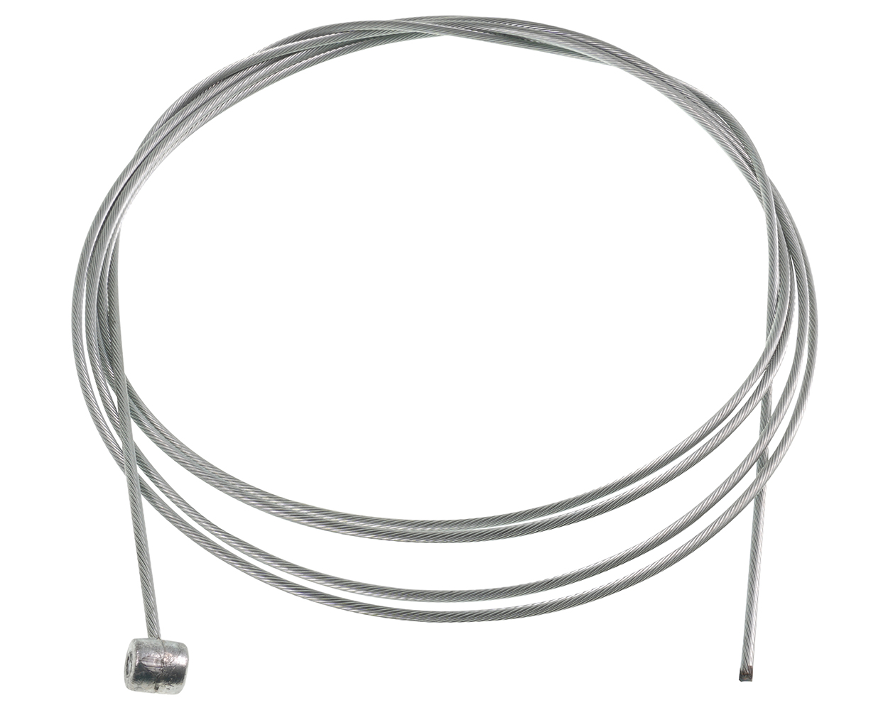 Bowdenzug Innenkabel 2m x 2,0 mm mit Nippel 8 mm x 8 mm