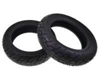 Reifen Set SPEEDWAYS FR-3 120/70-12 58P TL Tubeless und FR-3 130/70-12 62J TL Tubeless, kompatibel für Peugeot Speedfight 2, Gilera Runner, Kymco Agil