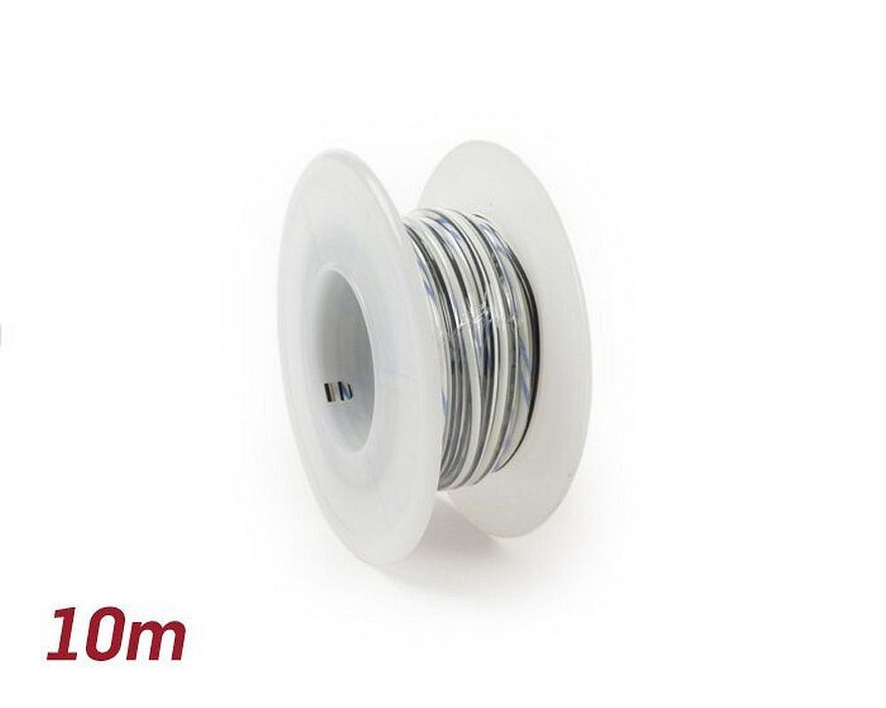 Elektrokabel BGM schwarz weiß, 0, 85 mm 10m Universal Roller Motorrad Moped Quad KFZ Auto Stromleitung