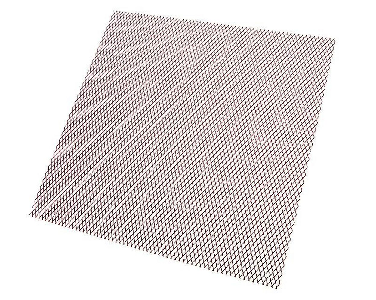 Racinggitter 30x30cm fein SCHWARZ ELOXIERT